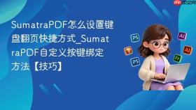sumatrapdf怎么设置键盘翻页快捷方式_sumatrapdf自定义按键绑定方法【技巧】