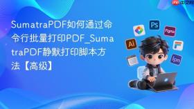 sumatrapdf如何通过命令行批量打印pdf_sumatrapdf静默打印脚本方法【高级】