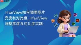 IrfanView如何调整图片亮度和对比度_IrfanView调整亮度与对比度实践