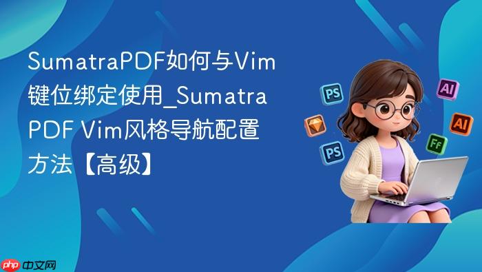sumatrapdf如何与vim键位绑定使用_sumatrapdf vim风格导航配置方法【高级】