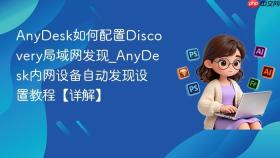 anydesk如何配置discovery局域网发现_anydesk内网设备自动发现设置教程【详解】
