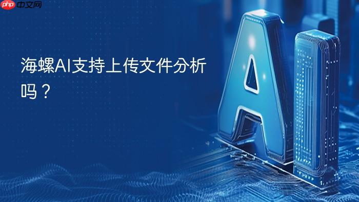 海螺ai支持上传文件分析吗?