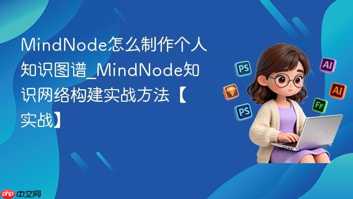mindnode怎么制作个人知识图谱_mindnode知识网络构建实战方法【实战】