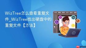 WizTree怎么查看重复文件_WizTree找出硬盘中的重复文件【方法】