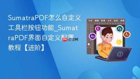 sumatrapdf怎么自定义工具栏按钮功能_sumatrapdf界面自定义配置教程【进阶】