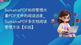 sumatrapdf如何管理大量pdf文件的阅读进度_sumatrapdf多文档阅读管理方法【实战】