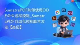 SumatraPDF如何使用DDE命令远程控制_SumatraPDF自动化控制脚本方法【高级】