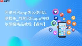 阿里巴巴app怎么使用以图搜货_阿里巴巴app拍照以图搜商品教程【避坑】