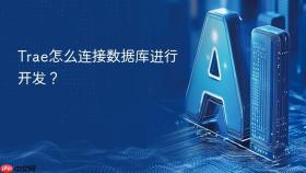 trae怎么连接数据库进行开发?