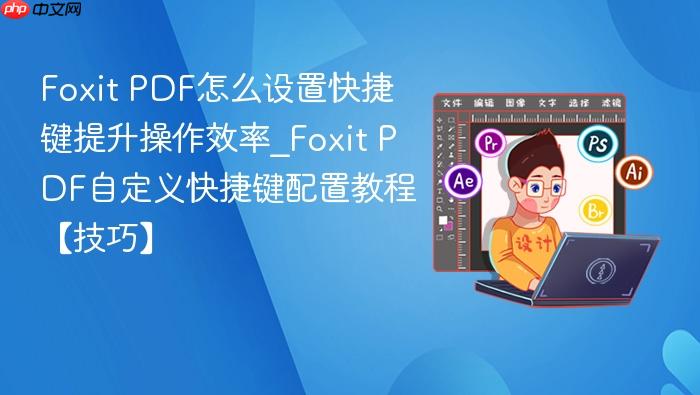 foxit pdf怎么设置快捷键提升操作效率_foxit pdf自定义快捷键配置教程【技巧】