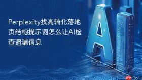 Perplexity找高转化落地页结构提示词怎么让AI检查遗漏信息
