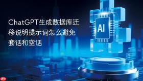 chatgpt生成数据库迁移说明提示词怎么避免套话和空话