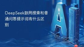deepseek联网搜索和普通问答提示词有什么区别