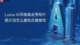 luma ai写服装走秀短片提示词怎么避免反复修改