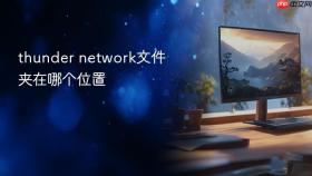 thunder network文件夹在哪个位置