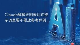 claude解释正则表达式提示词里要不要放参考样例