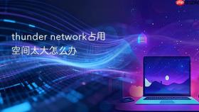 thunder network占用空间太大怎么办