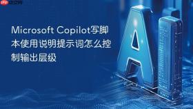 Microsoft Copilot写脚本使用说明提示词怎么控制输出层级