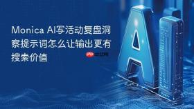 Monica AI写活动复盘洞察提示词怎么让输出更有搜索价值