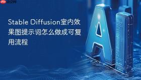 stable diffusion室内效果图提示词怎么做成可复用流程