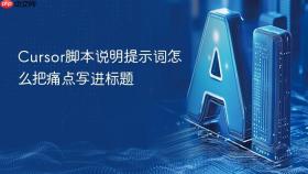 cursor脚本说明提示词怎么把痛点写进标题