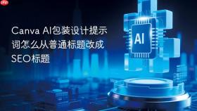 canva ai包装设计提示词怎么从普通标题改成seo标题