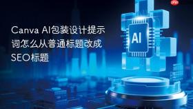 Canva AI包装设计提示词怎么从普通标题改成SEO标题