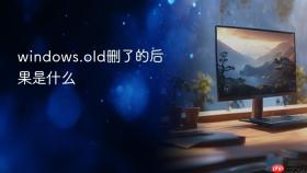 windows.old删了的后果是什么
