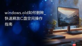 windows.old如何删除_快速释放C盘空间操作指南