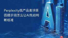Perplexity找产品差评原因提示词怎么让AI先给判断标准