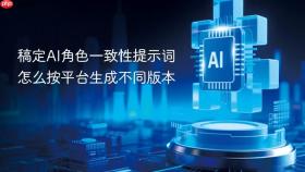 稿定AI角色一致性提示词怎么按平台生成不同版本