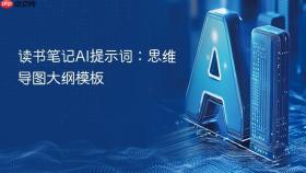读书笔记ai提示词：思维导图大纲模板