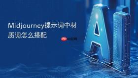 midjourney提示词中材质词怎么搭配