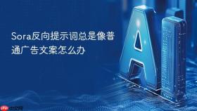 sora反向提示词总是像普通广告文案怎么办