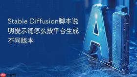 stable diffusion脚本说明提示词怎么按平台生成不同版本