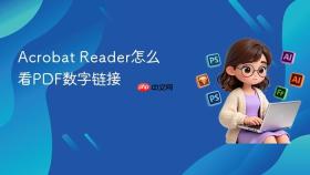 Acrobat Reader怎么看PDF数字链接