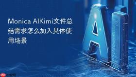 monica aikimi文件总结需求怎么加入具体使用场景