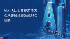 ViduB站文案提示词怎么从普通标题改成SEO标题