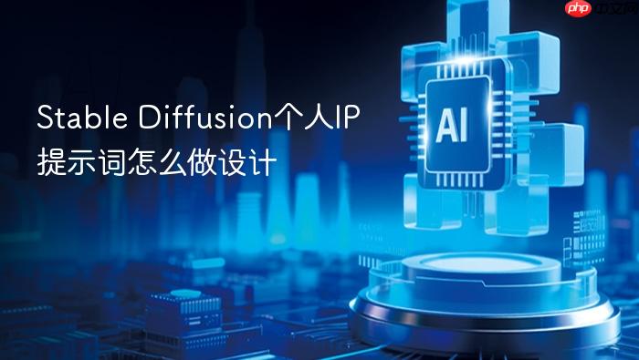stable diffusion个人ip提示词怎么做设计