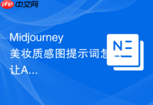 Midjourney美妆质感图提示词怎么让AI先提问