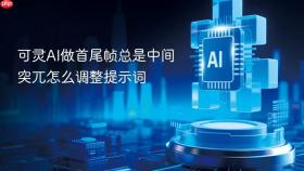 可灵ai做首尾帧总是中间突兀怎么调整提示词