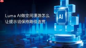 luma ai做空间漫游怎么让提示词保持路径连贯