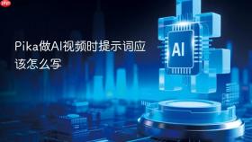 pika做ai视频时提示词应该怎么写