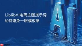liblibai电商主图提示词如何避免一眼模板感