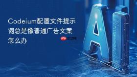 codeium配置文件提示词总是像普通广告文案怎么办