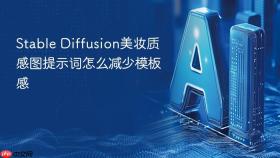 stable diffusion美妆质感图提示词怎么减少模板感