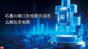 石墨ai接口文档提示词怎么做社交电商