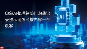 印象ai整理跨部门沟通记录提示词怎么按内容平台改写