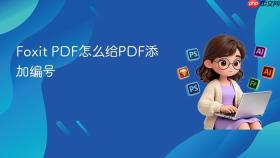 Foxit PDF怎么给PDF添加编号