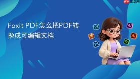 Foxit PDF怎么把PDF转换成可编辑文档